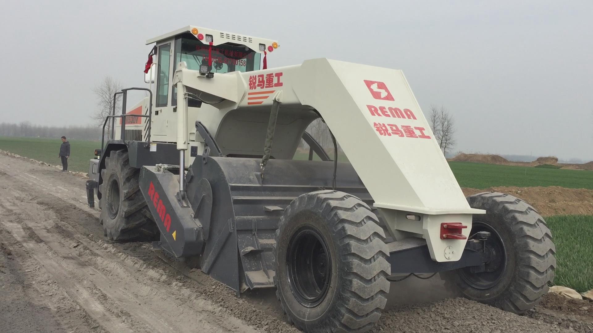 RZ500，渦陽灰土路基冷再生